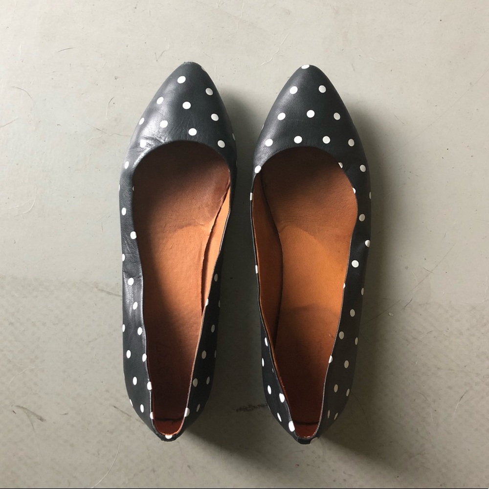 Polka Dot Madewell Flats